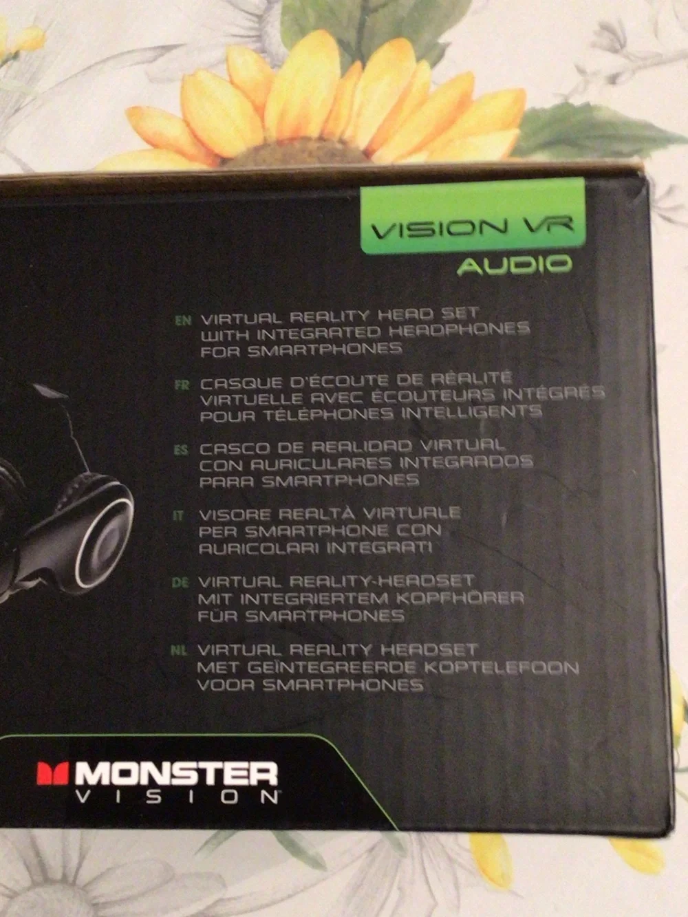Vision VR Audio Smartphone Headset - Black